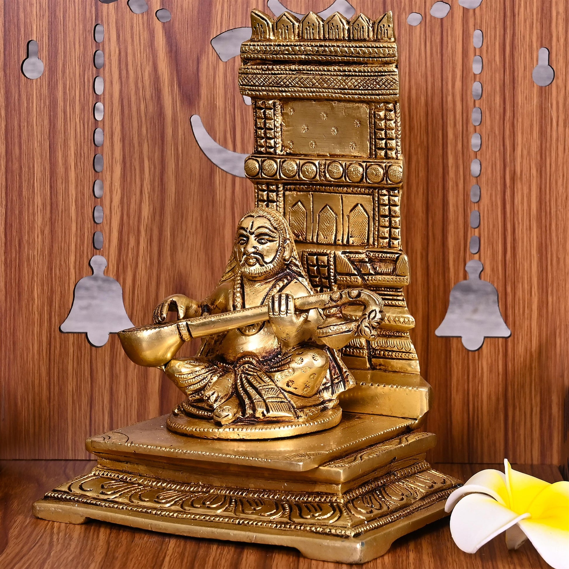 Brass Raghavendra Swamy Idol (7.5 Inch)