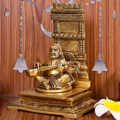 Brass Raghavendra Swamy Idol (7.5 Inch)