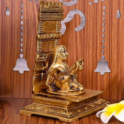 Brass Raghavendra Swamy Idol (7.5 Inch)