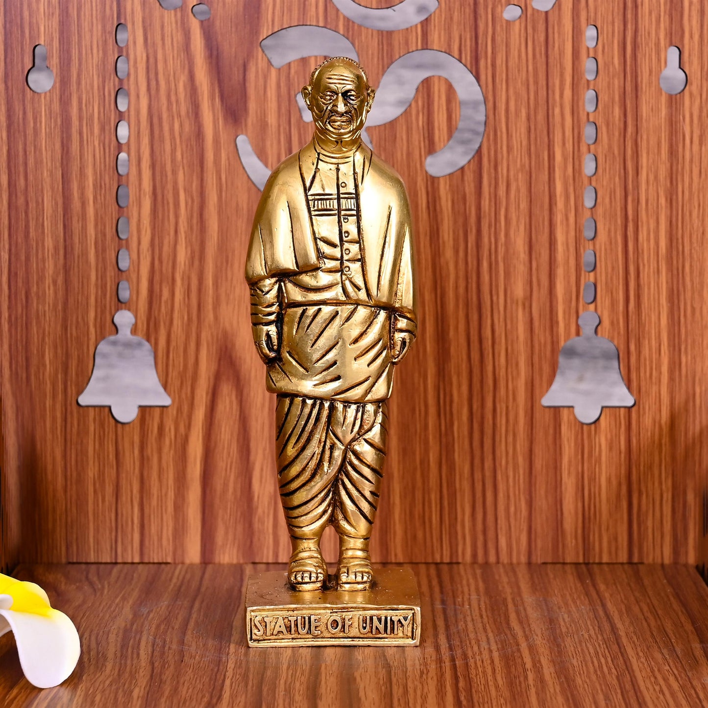 Brass Vallabh Bhai Patel Statue (Statue Of Unity) (7 Inch)