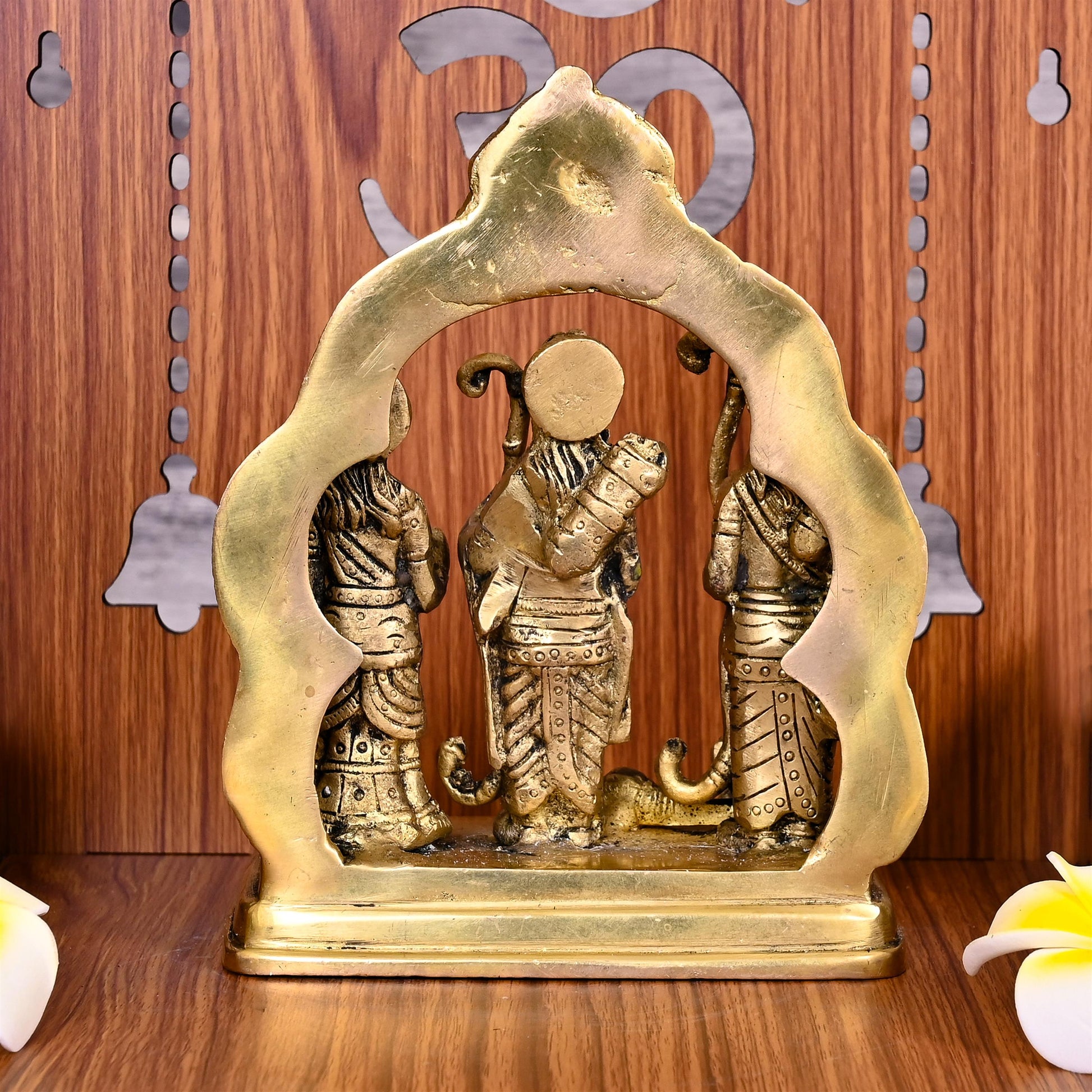 Brass Ram Darbar Statue (6.3 Inch)