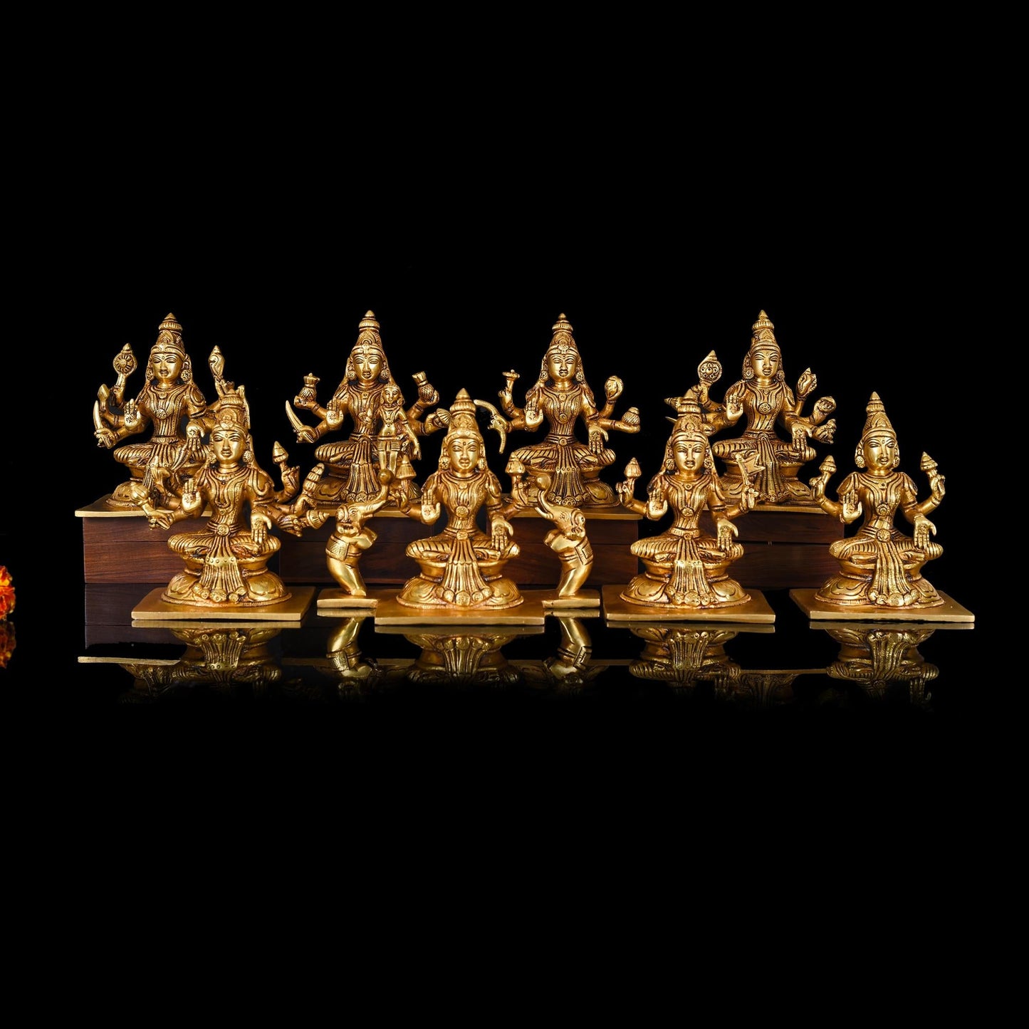 Brass Superfine Ashtalakshmi Set (5.5 Inch)
