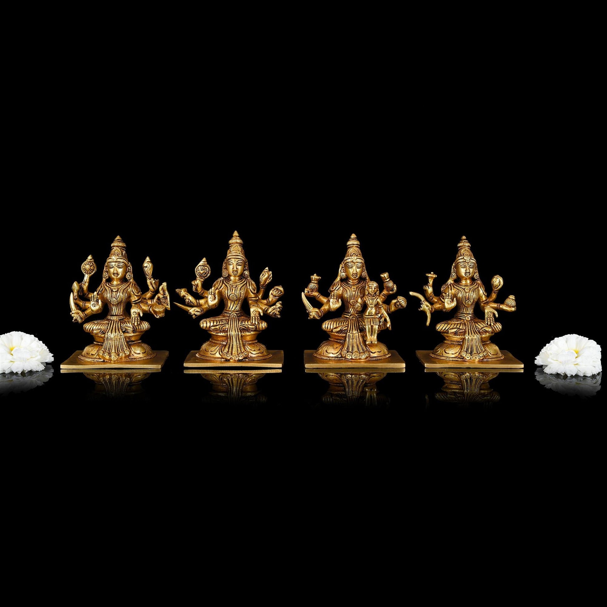 Brass Superfine Ashtalakshmi Set (5.5 Inch)