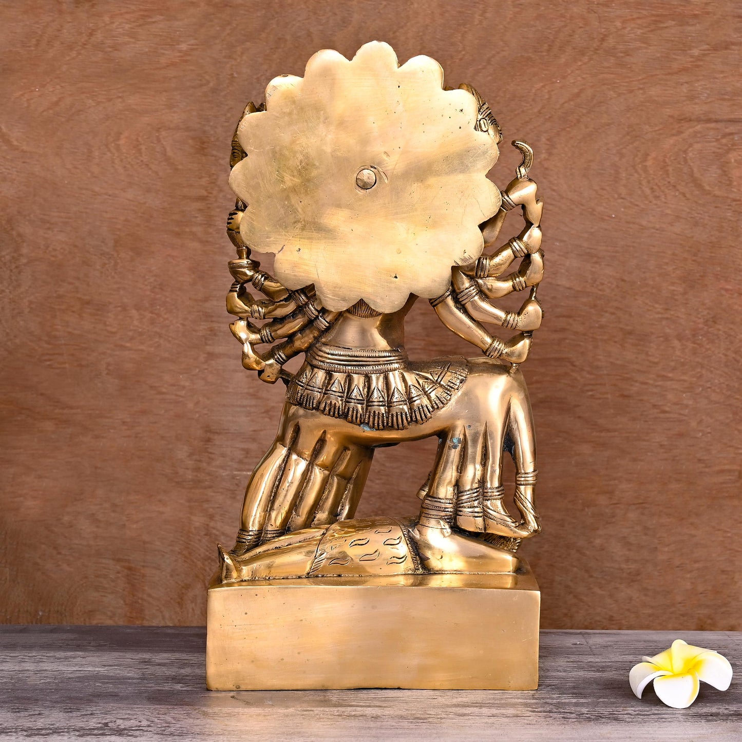 Brass Goddess Kali Idol (15 Inch)