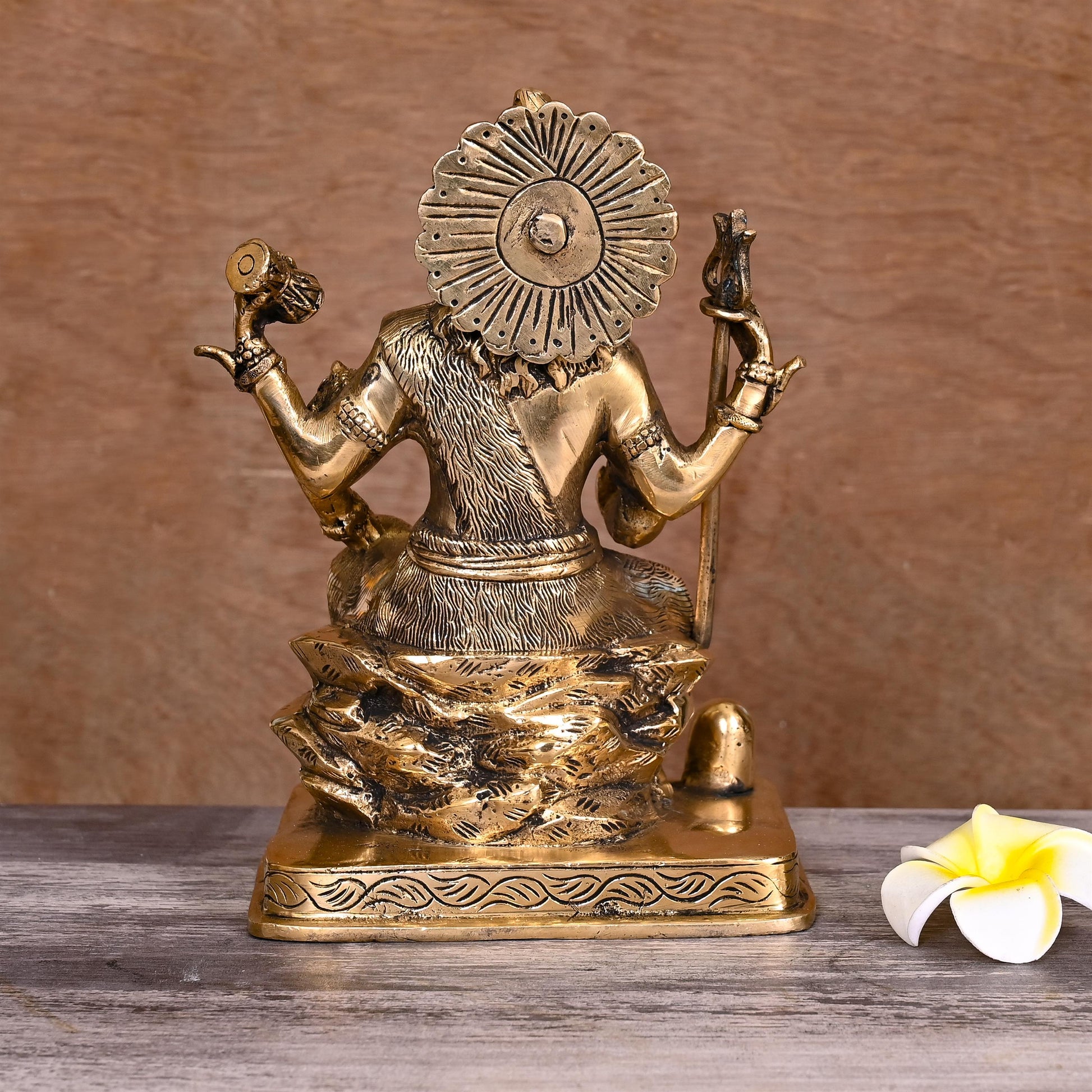 Brass Lord Shiva Statue (8.5 Inch)