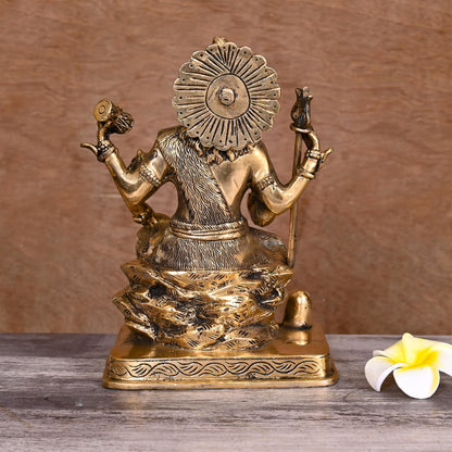 Brass Lord Shiva Statue (8.5 Inch)