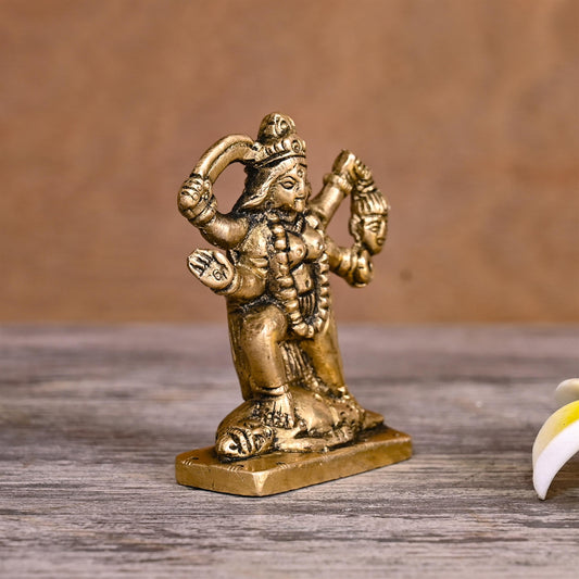 Brass Kali Maa Idol (2.5 Inch)