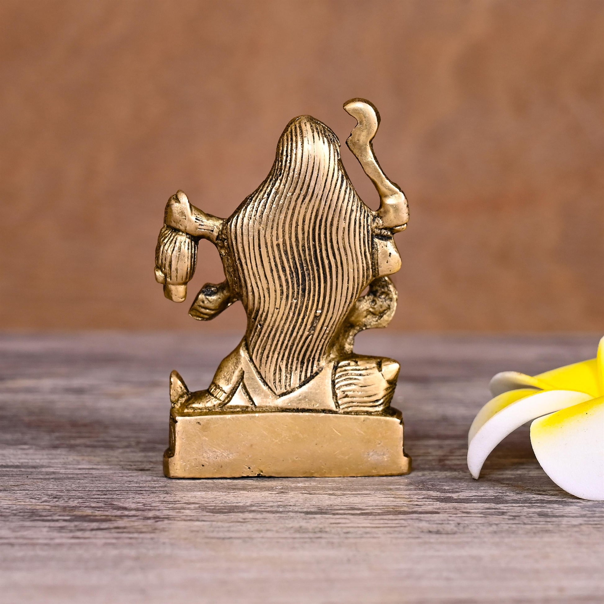 Brass Goddess Kali Idol (2.5 Inch)