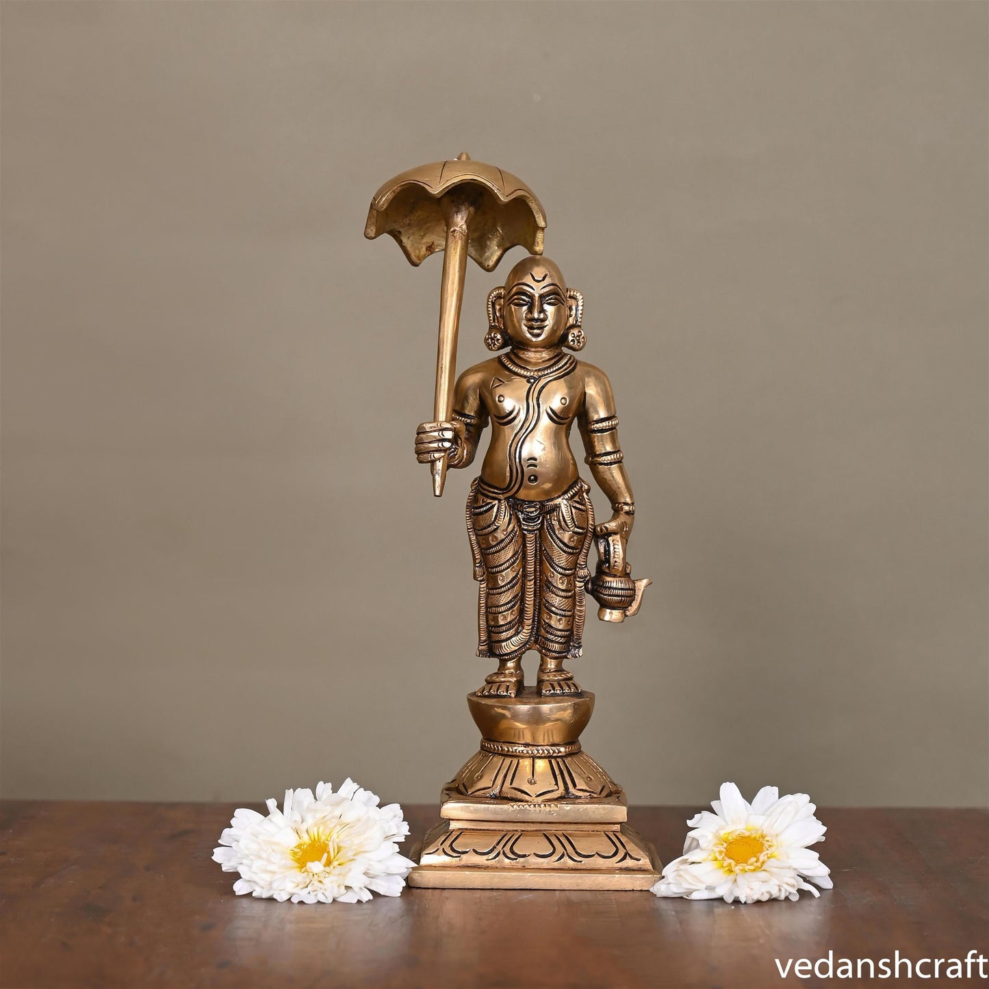 Brass Superfine Dashavatara /Vishnu Avatars Statue Set (10 Inch)