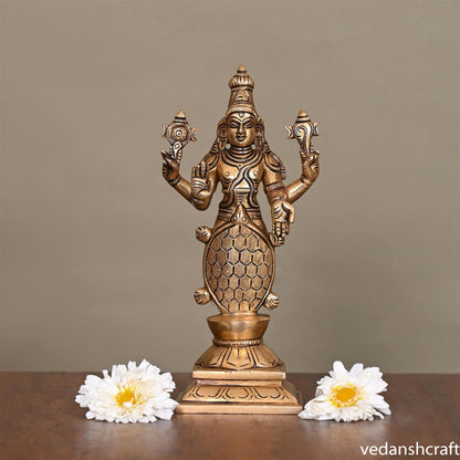 Brass Superfine Dashavatara /Vishnu Avatars Statue Set (10 Inch)