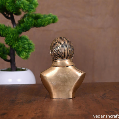 Brass Bhimrao Ambedkar Bust Statue (5.8")