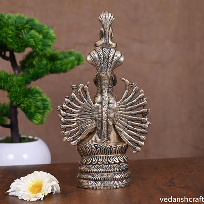 Brass Goddess Padmavati Idol (11 Inch)