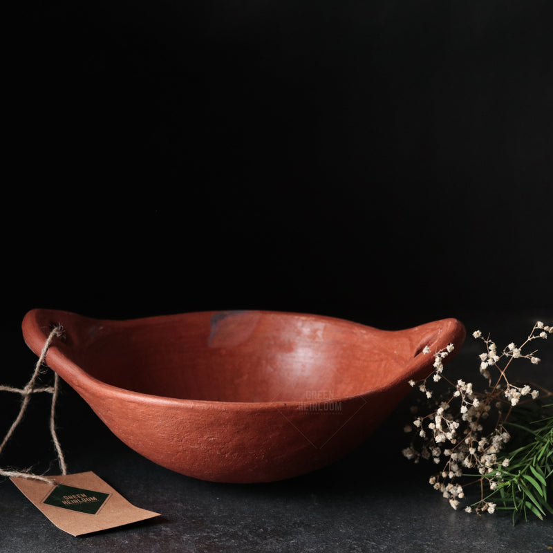 Velanstore Clay Small Kadai