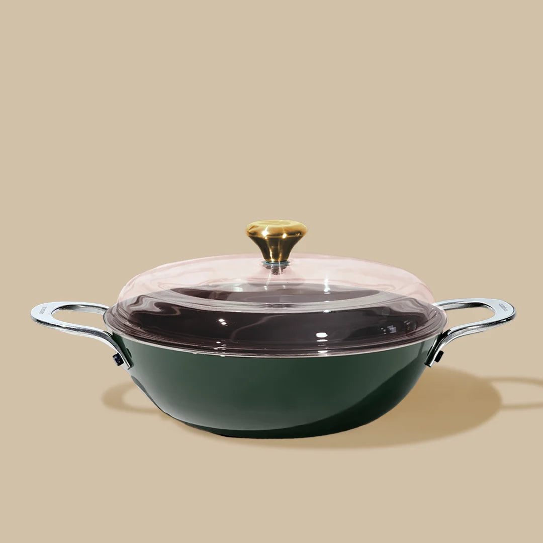 No. 11 Enamel Cast Iron Kadai LITE (3.9L)
