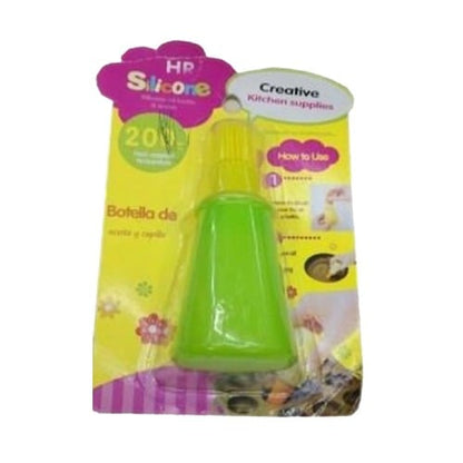 Silicone Oil Bottle And Brush-Silicone