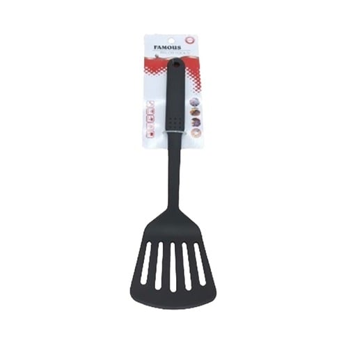 Nylon Perforated Spatula, Black