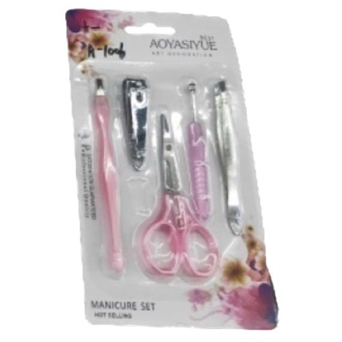 Manicure & Grooming Set Yarong Beautician Pink New