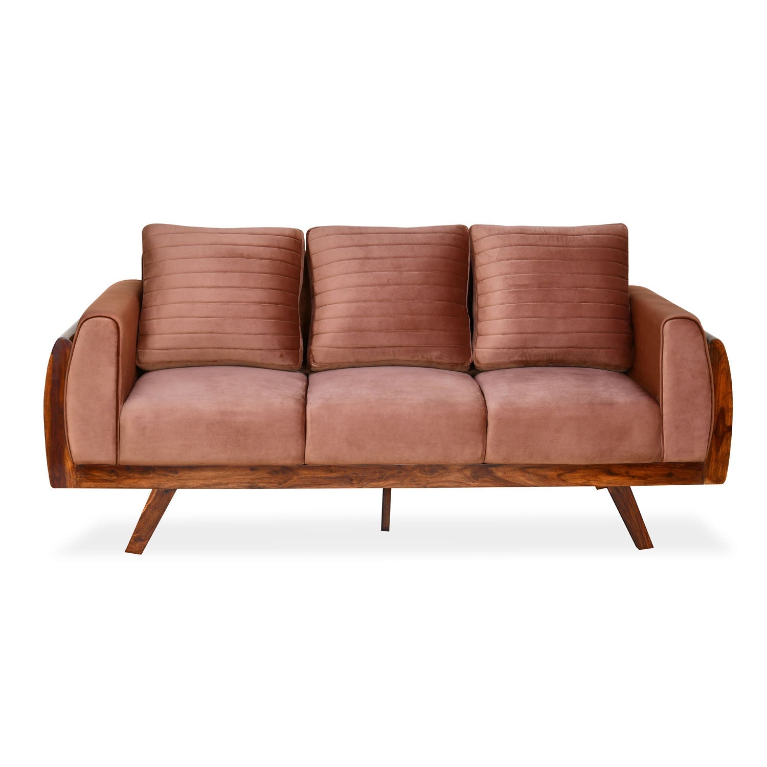 Nilkamal Lakewood 3 Seater Sofa (Cocoa)