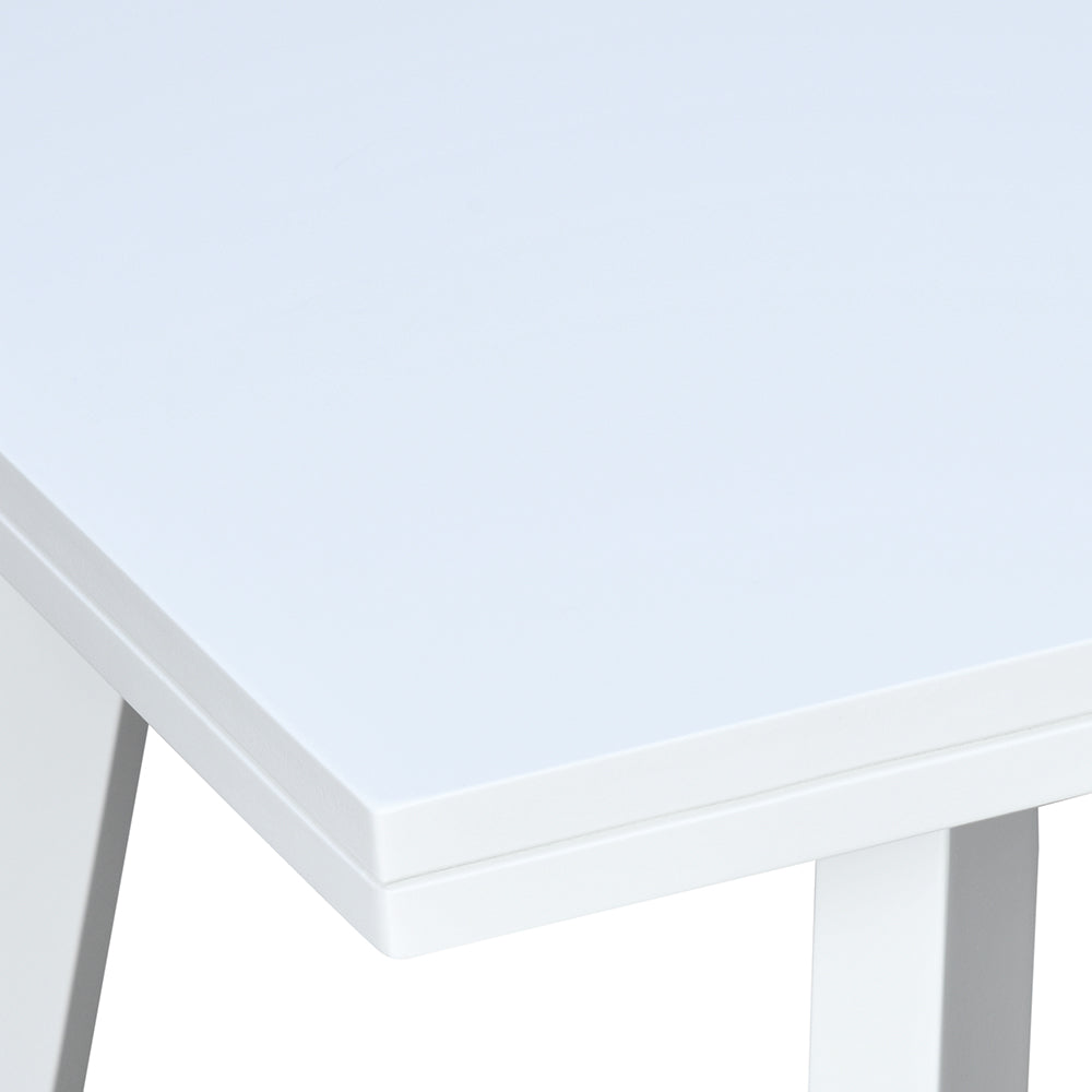 Nilkamal Lawson 6 Seater Dining Table (White)