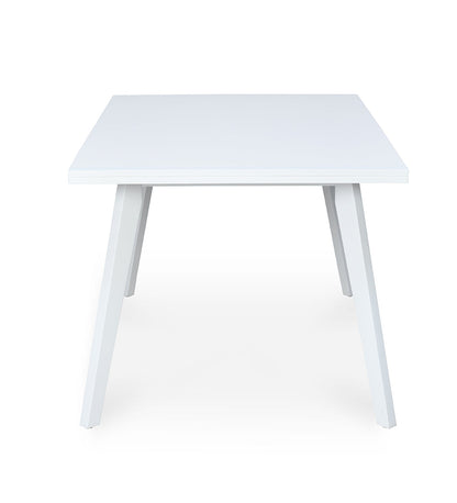 Nilkamal Lawson 6 Seater Dining Table (White)