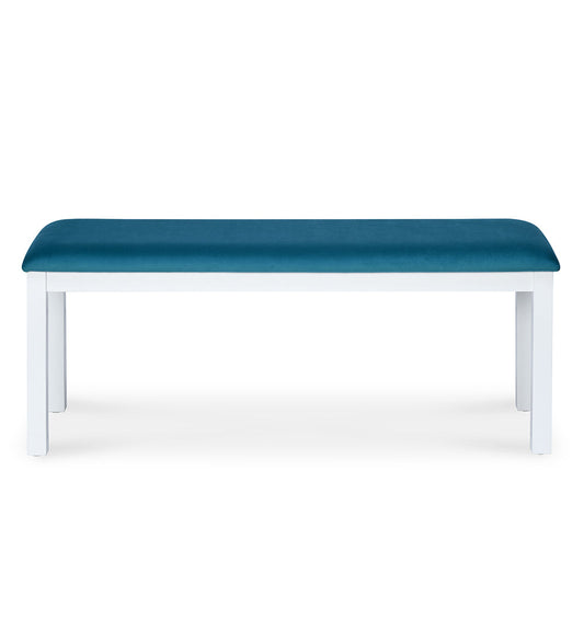 Nilkamal Lawson Multi Use Long Sitting Bench for Living Room | Dining Room (White)