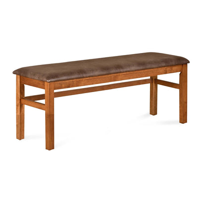 Nilkamal Leaf Multi Use Long Sitting Bench for Living Room | Dining Room (Walnut)