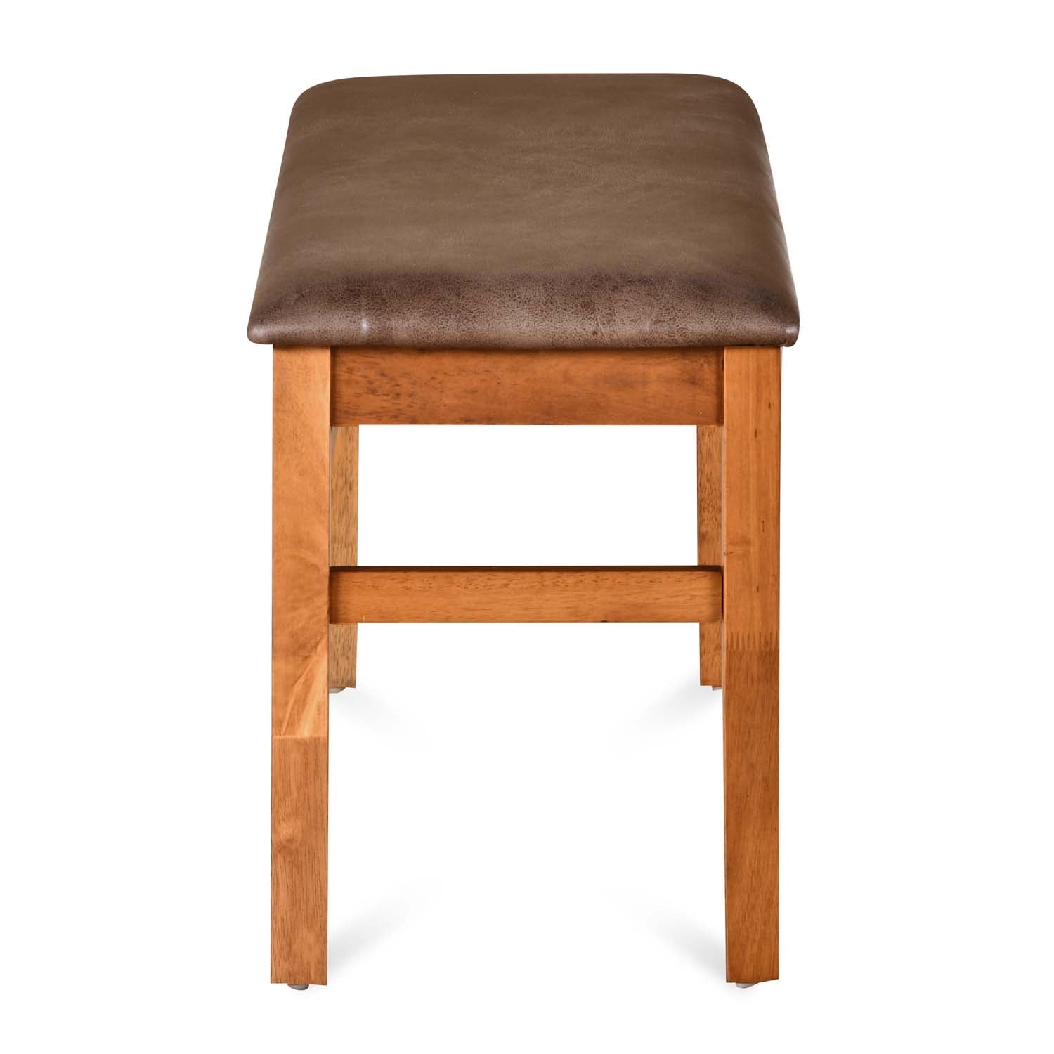 Nilkamal Leaf Multi Use Long Sitting Bench for Living Room | Dining Room (Walnut)