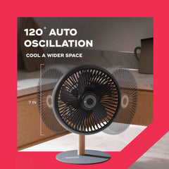 LIT | Rechargeable Table Fan with Mood Light