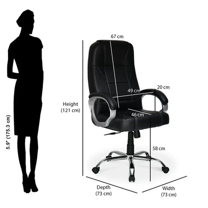 Nilkamal Mega High Back Office Chair