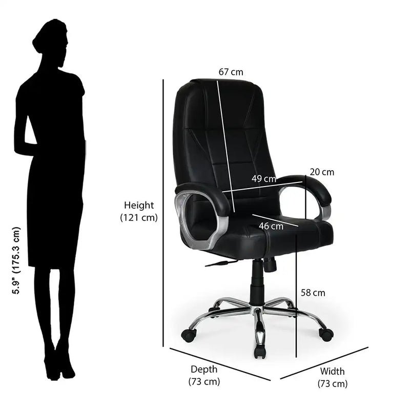Nilkamal Mega High Back Office Chair