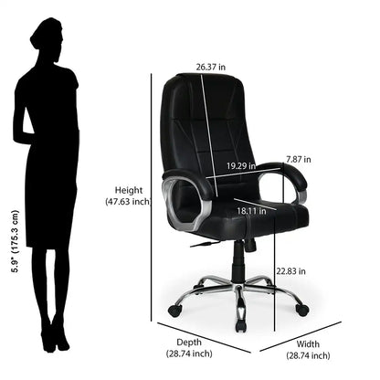 Nilkamal Mega High Back Office Chair