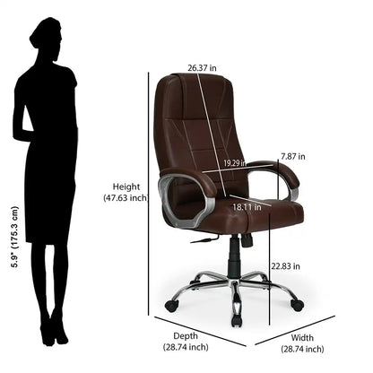 Nilkamal Mega High Back Office Chair
