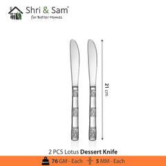 Stainless Steel Cutlery Lotus