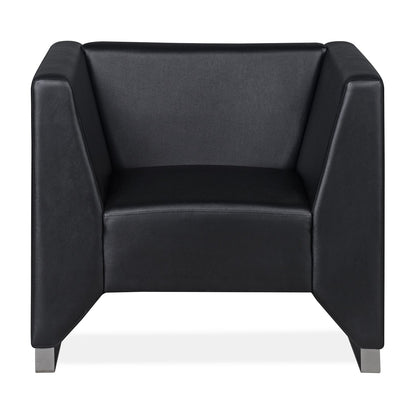 Nilkamal Reed 1 Seater Sofa (Black)