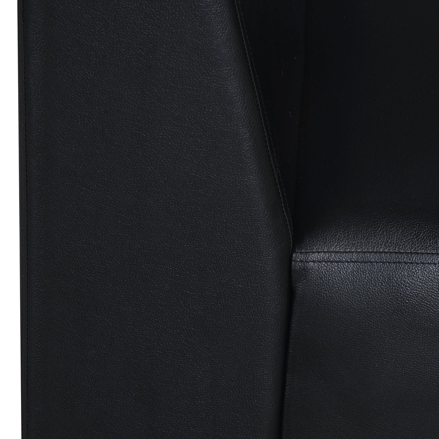 Nilkamal Reed 1 Seater Sofa (Black)