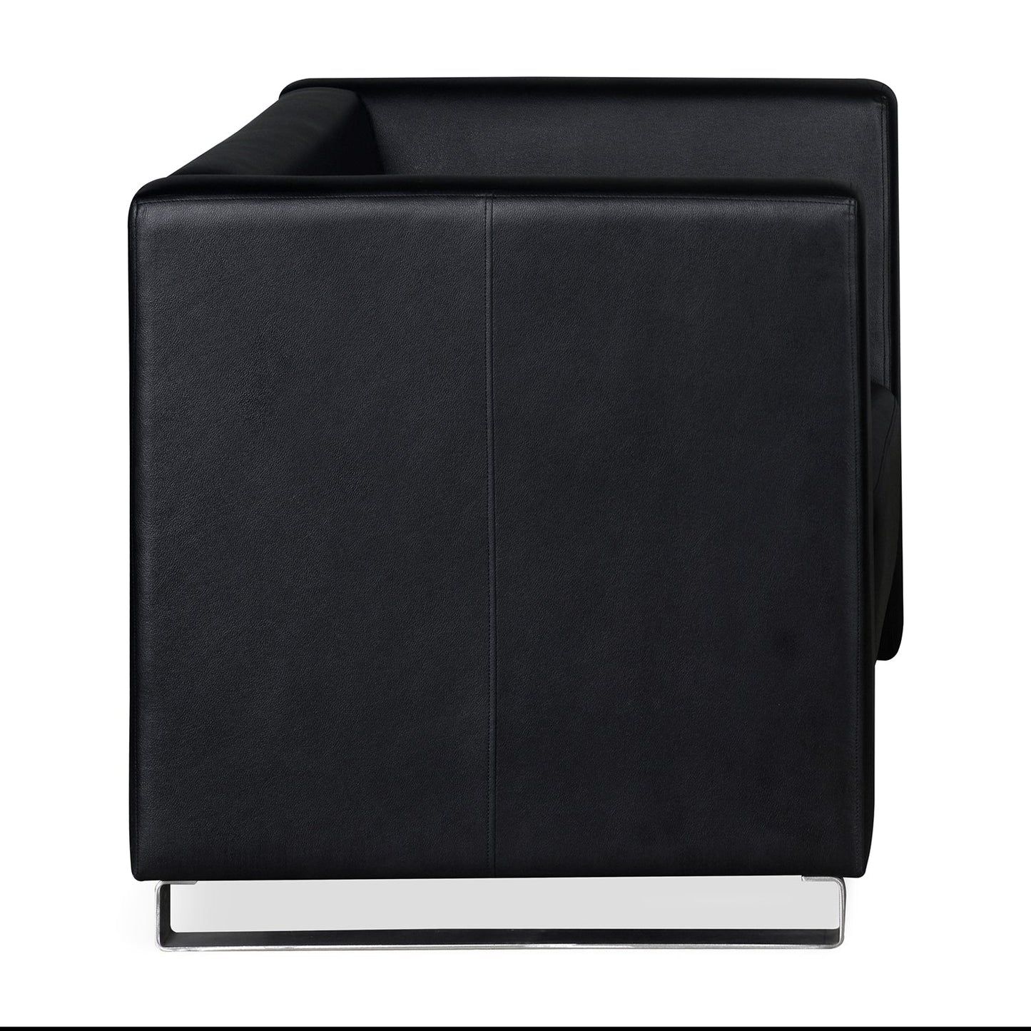 Nilkamal Reed 1 Seater Sofa (Black)