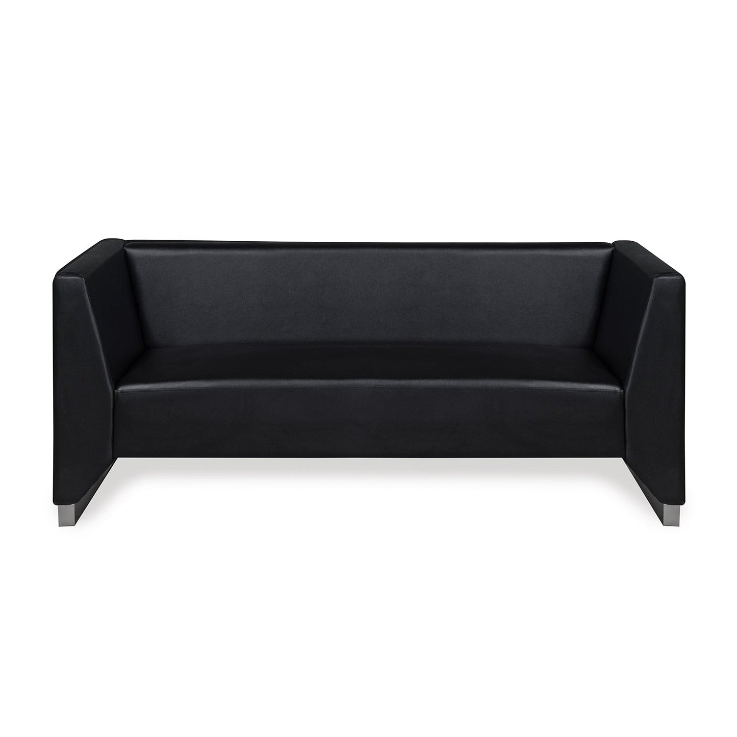 Nilkamal Reed 3 Seater Sofa (Black)