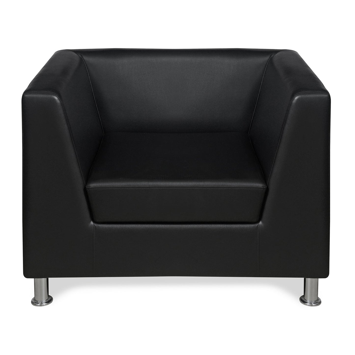 Nilkamal Russo 1 Seater Sofa (Cola Black)