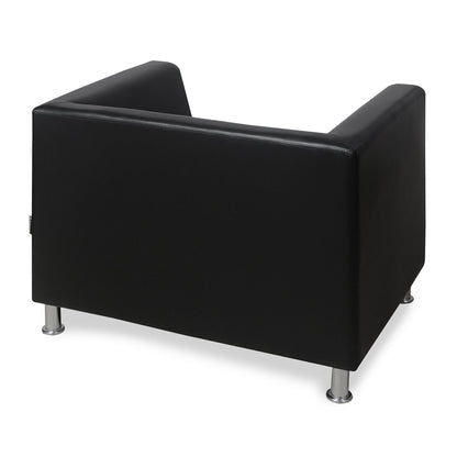 Nilkamal Russo 1 Seater Sofa (Cola Black)