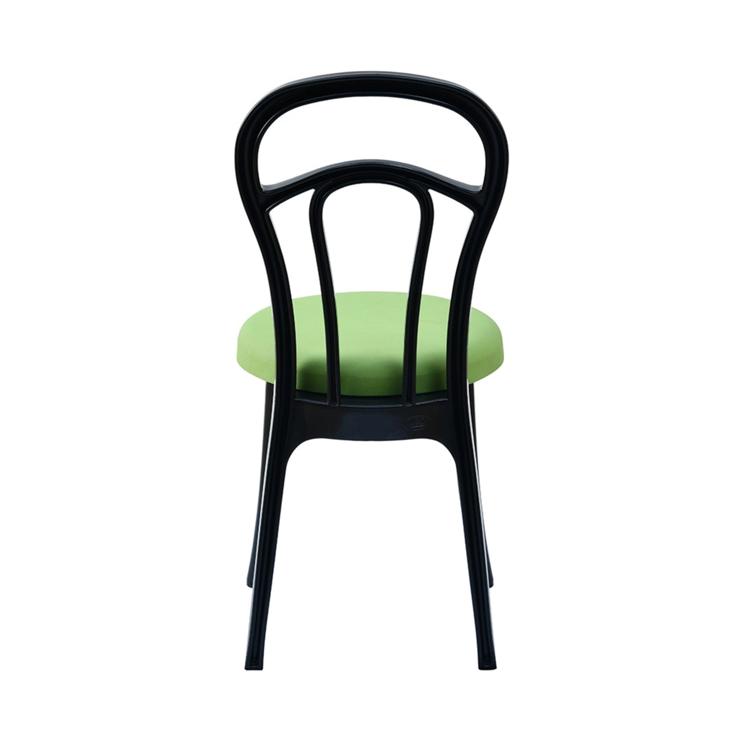 Nilkamal CHR4040 Armless Chair with Leatherette Cushion