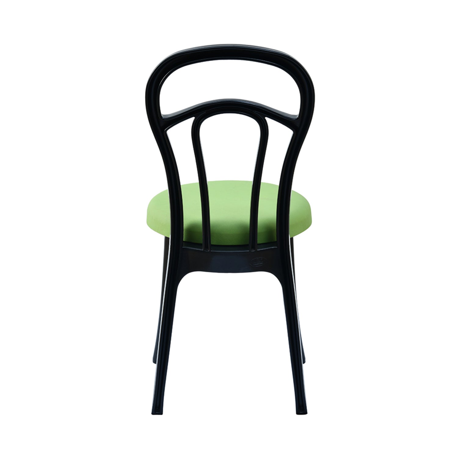 Nilkamal CHR4040 Armless Chair with Leatherette Cushion