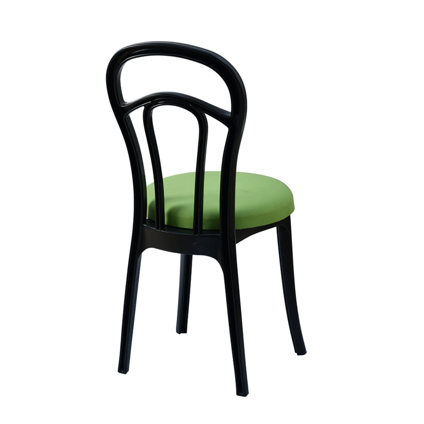 Nilkamal CHR4040 Armless Chair with Leatherette Cushion
