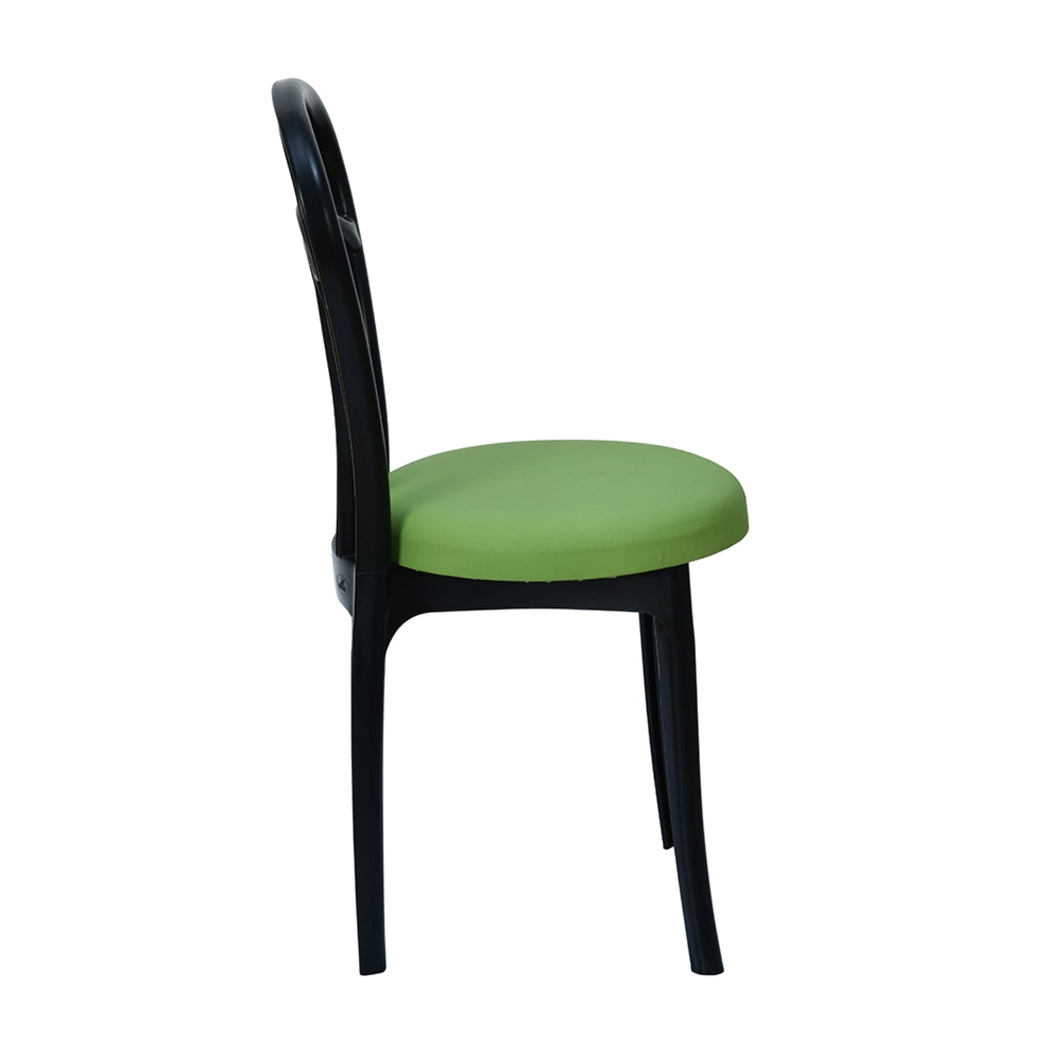 Nilkamal CHR4040 Armless Chair with Leatherette Cushion