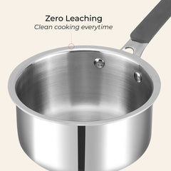 Vinod Platinum Triply Luxe 3 pc Set (with Lids)