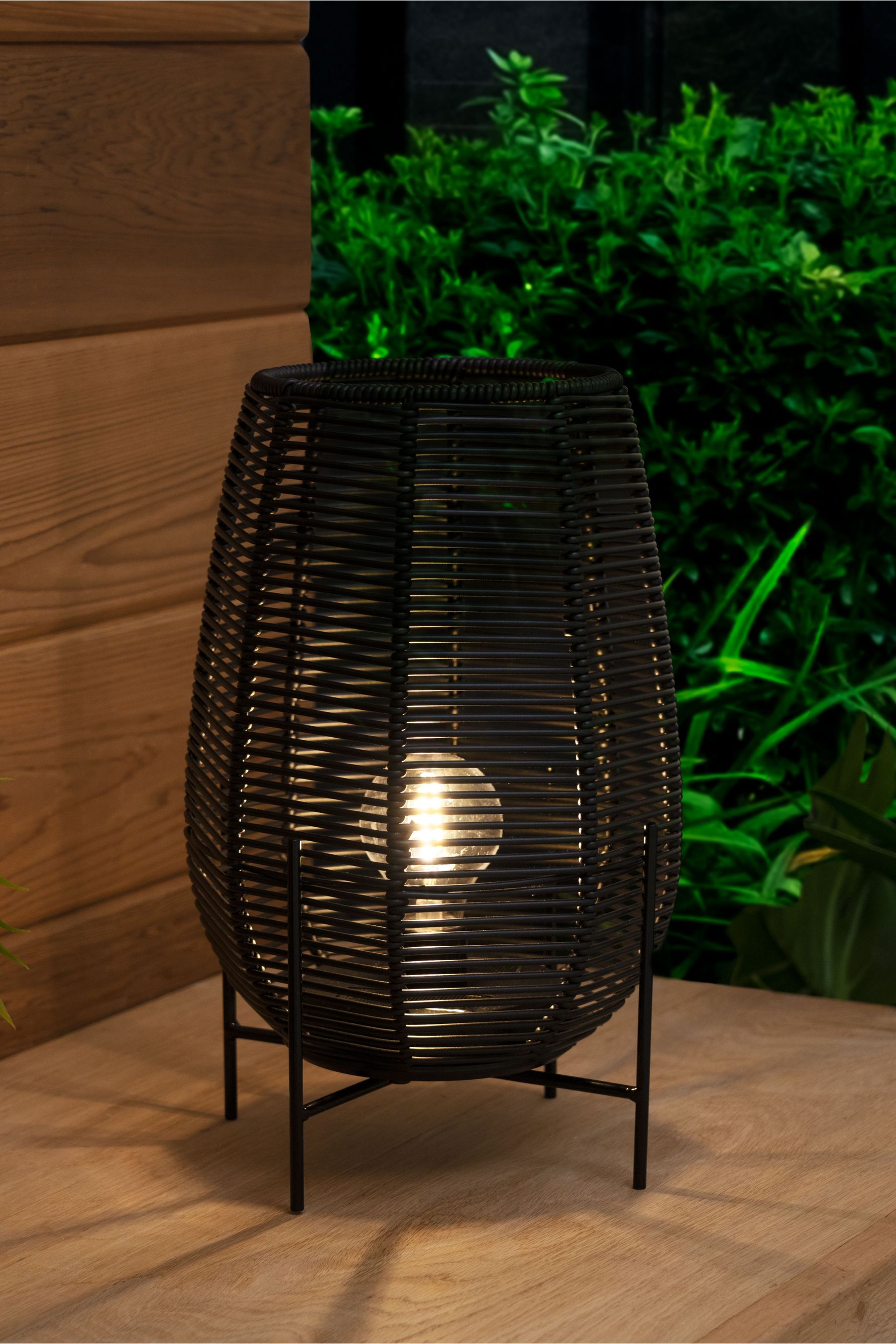 Takei Outdoor Wicker Floor Lamp