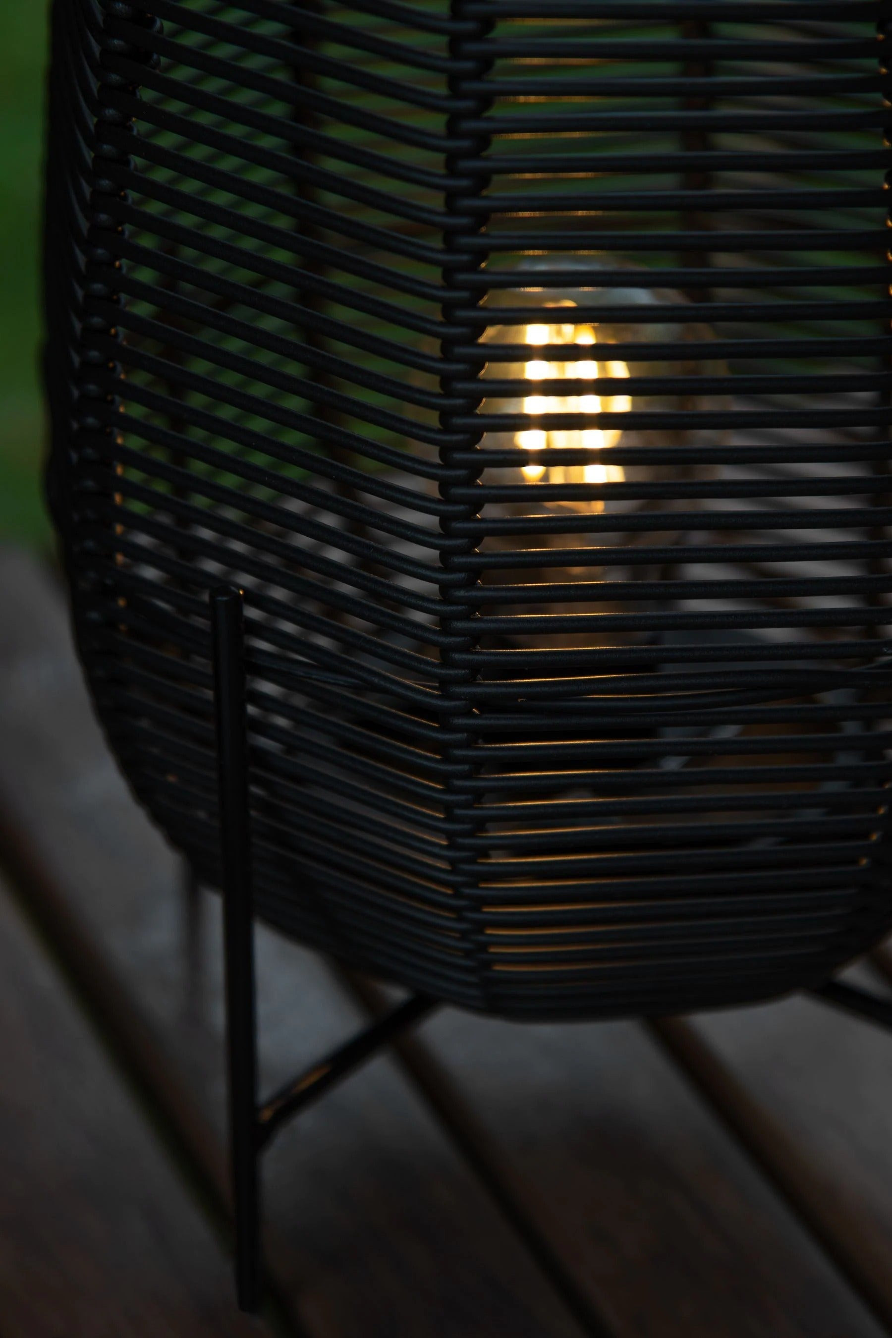 Takei Outdoor Wicker Floor Lamp