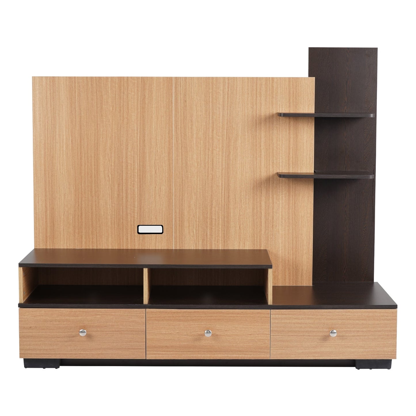 Nilkamal Macario Wall Unit (New Wenge / Urban Teak)