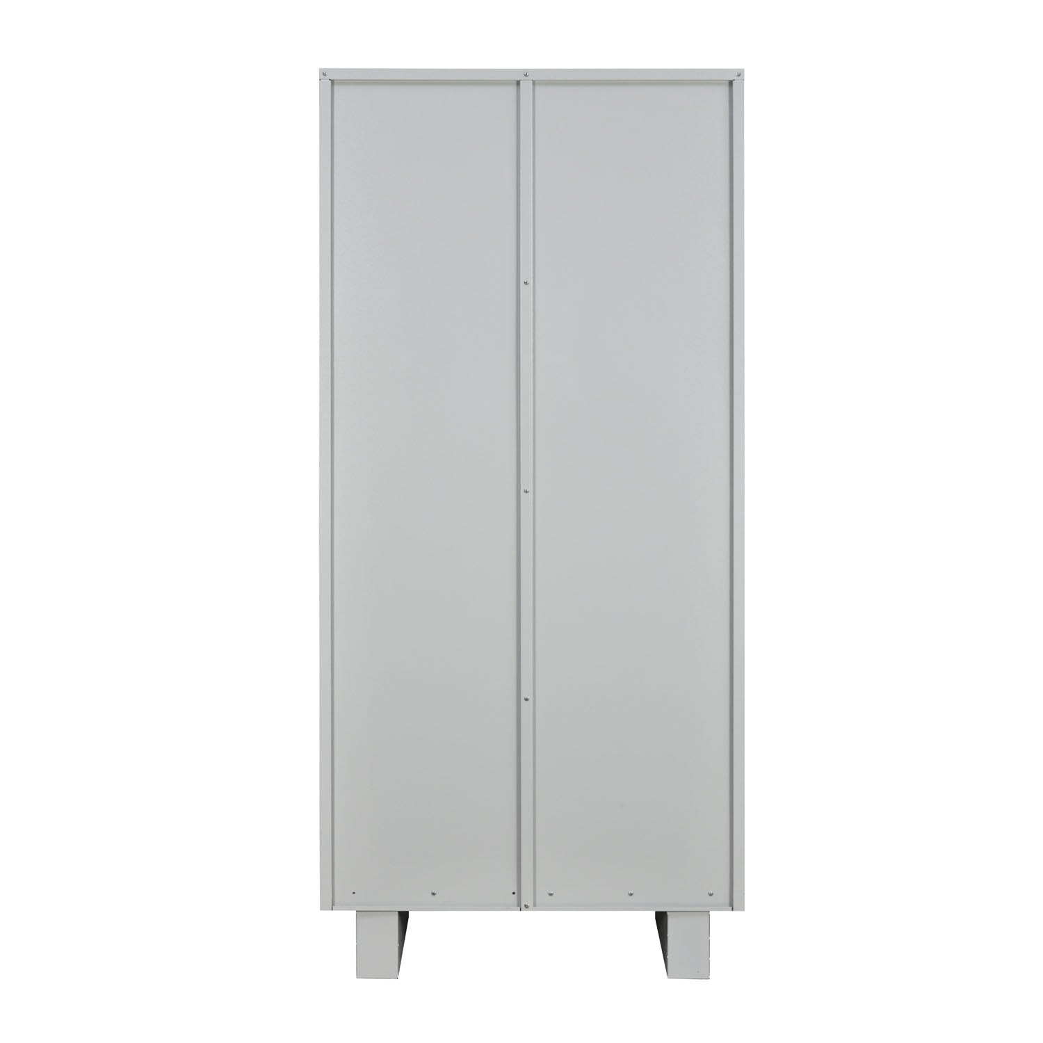 Nilkamal Magna KD Glass Door Office Almira (Grey)