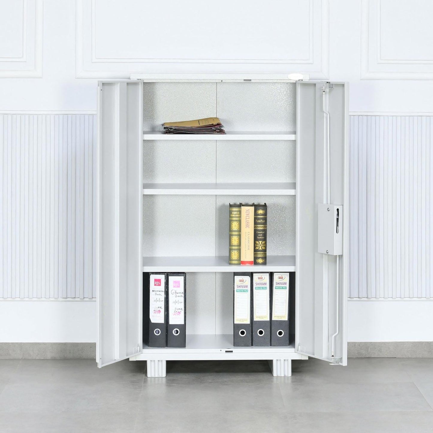 Nilkamal Magna Kd Office Almira Small (Grey)