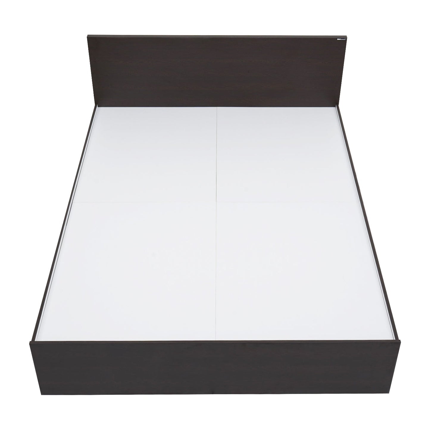 Nilkamal Arthur King Bed (Walnut)